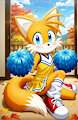 Cheerleader Tails by TAiL404
