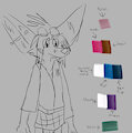 Max's Color Chart (Lineart) by tonytins