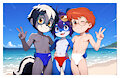 Milo, Fusion, Chester Beach Vacation Picture. by Fusionxglave