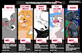 Commissions Open! 2026 Sheet update! by TheAmazingGwen