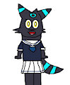 Shiny Umbreon Schoolgirl