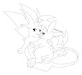 Mega Raichu X and Y for coloring by DarlanSpace
