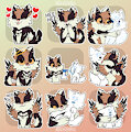 Telegram sticker pack for Noctues :3 by AlexUmkaArt