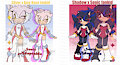 Sonic fankids adoptables are sold by KarminDey