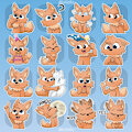 Telegram sticker pack for Vee :3 by AlexUmkaArt