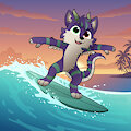 🏄&zwj;♂️ Artwork commission for Emarol :3 by AlexUmkaArt