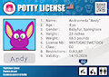 Andy's Potty license