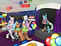 Dominus' birthday party by Loupy