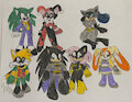 Sonic as Batman by PrincessShannon
