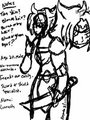 New Monster Hunter Character: Luneth by DiablosDarkblood