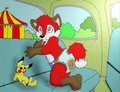 Messy Foxy Gift Art