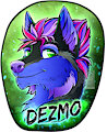 Badge Comish - Dezmo by TwilightSaint