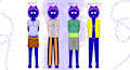 Lily Lavanda Outfits by StarBorn