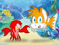 The Little Mermunk: Tails and Knuckles