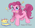 [Gift] Birthday Cake by timaeusTestified