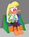 Shirley The Loon In An Escape Pod Seat (Commission) by Tho6Who4e2000
