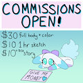 Commission Open! by Ticklebunny