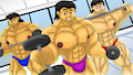 Hitting the Gym with the Boys by Skyblue2005