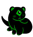 Crown Critters - Green Ferret