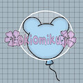 Blue Mickey balloon