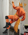 Urban Climb &ndash; Fox Furry in Action by LuckyPawsArt