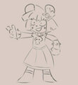 Margo the mouse! by SamanthaIndigo