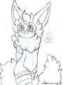 26.04.13 - Eevee with thigh-highs by Coelhoposa