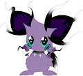 Ghost type pichu form by Axial