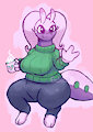 Goodra for Huni! by gab0o0