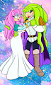 TodSky as Odette and Derek (Swan Princess) by MelSky