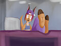 OC Kanga's feet rest by Abbloenyvile