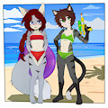 *TIER1* Beach Girls by sicMoP