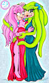 Sky's 25th Anniversary: Luka and Sky by MelSky
