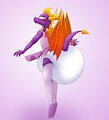 Spyro The Ballerina by LukasTheLion