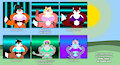 Art Trades by TarahjiCheatham by Skyblue2005