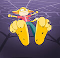 Kit Casey in the case of the tickle spiders!