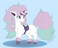 Lumira the Ponyta by LilacBat