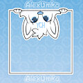 2026 Upside-Down peek sticker YCH by AlexUmkaArt