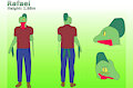 Reference Sheet - Rafael by Tutankabron2uv