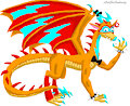 Freddy Dragon by xOutoftheShadows13x