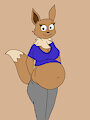 Big Eevee Belly by SeasideLemons