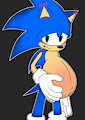 pregnant sonic by PxthChooserr
