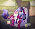 🦄New roadtrip friend acquired! by SmolSkeenie