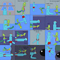 Emilio and Treecko in the Crazy Pool Areas (+story) by lolboy4