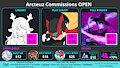 ✨ 2026 Commission Prices - OPEN ✨ by Arcteuz