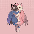 Lovebirds by Feral4Feral