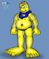 Louie Chubby Machoke Form by TheRedSkunk