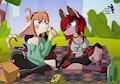 Dayoff picnic by Orca666