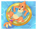 Floating Away by ChurroShiba