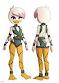 (Commission, Ducktales 2017) Lena in Lyn Me's Outfit by IoNaI